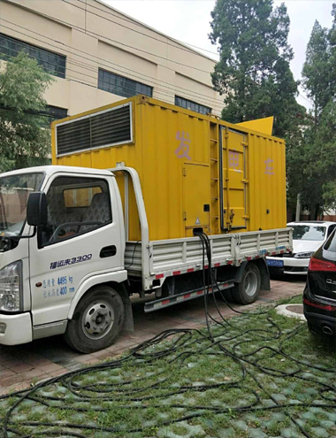 延安发电车出租-柴油发电机组排烟系统设计要求及其考虑因素