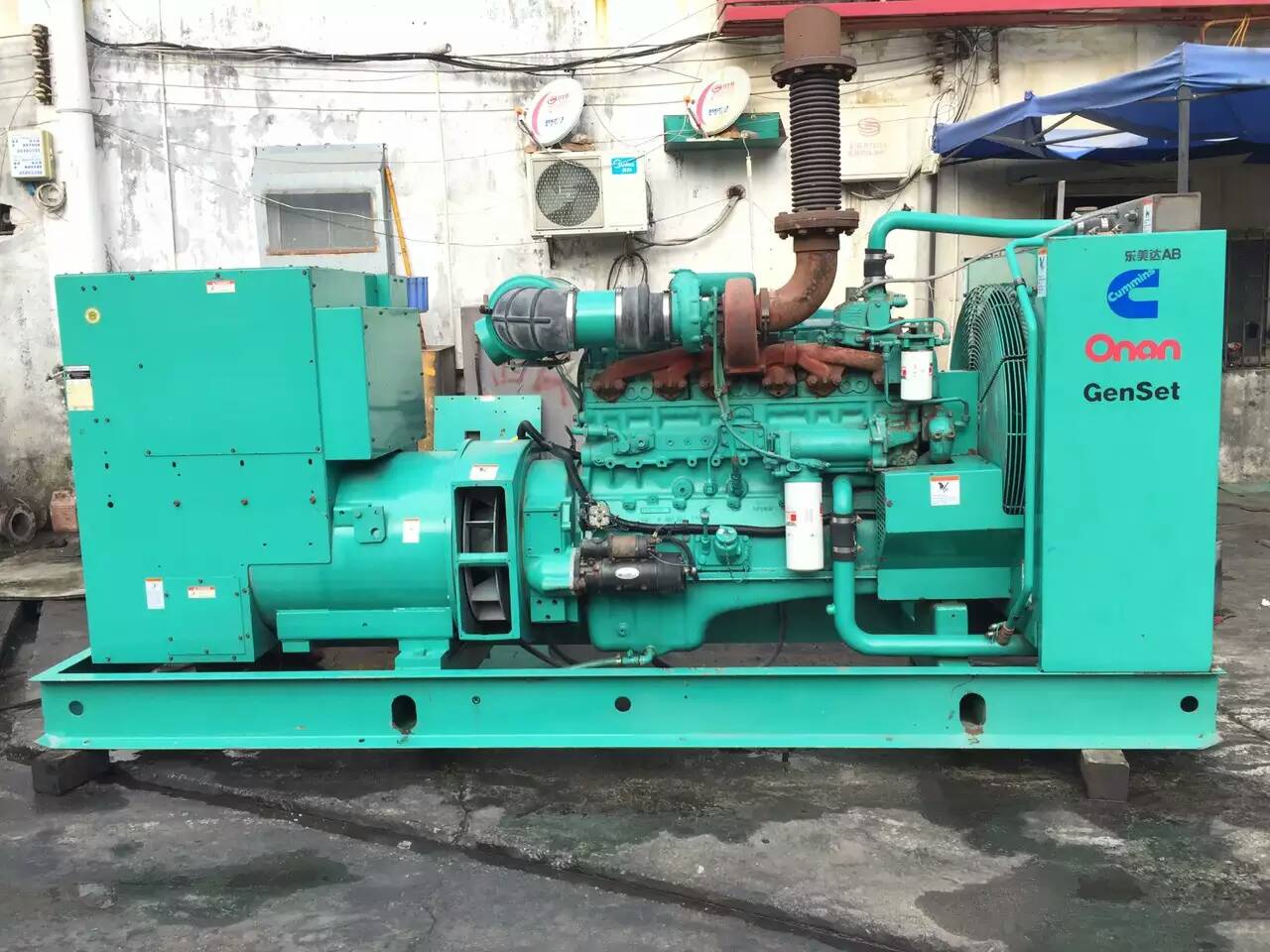 延安租赁发电机-柴油发电机不正常冒烟的原因